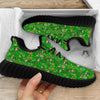 Saint Patrick's Day Cute Print Pattern Black Walking Shoes-grizzshop