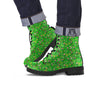 Saint Patrick's Day Cute Print Pattern Leather Boots-grizzshop