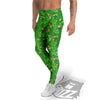 Saint Patrick's Day Cute Print Pattern Men's Leggings-grizzshop