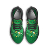 Saint Patrick's Day Green Irish Print Black Running Shoes-grizzshop