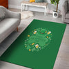 Saint Patrick's Day Green Irish Print Floor Mat-grizzshop