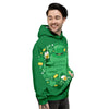 Saint Patrick's Day Green Irish Print Men's Hoodie-grizzshop