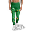 Saint Patrick's Day Green Irish Print Men's Leggings-grizzshop