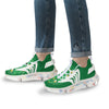 Saint Patrick's Day Green Irish Print White Gym Shoes-grizzshop