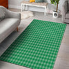 Saint Patrick's Day Green Tartan Print Floor Mat-grizzshop