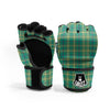 Saint Patrick's Day Irish Check Print MMA Gloves-grizzshop