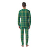 Saint Patrick's Day Irish Check Print Men's Pajamas-grizzshop