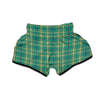 Saint Patrick's Day Irish Check Print Muay Thai Boxing Shorts-grizzshop