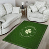 Saint Patrick's Day Irish Clover Print Floor Mat-grizzshop