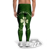 Saint Patrick's Day Irish Clover Print Men's Leggings-grizzshop