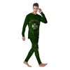 Saint Patrick's Day Irish Clover Print Men's Pajamas-grizzshop