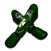 Saint Patrick's Day Irish Clover Print Muay Thai Shin Guards-grizzshop