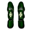 Saint Patrick's Day Irish Clover Print Muay Thai Shin Guards-grizzshop