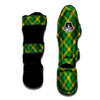 Saint Patrick's Day Irish Plaid Print Muay Thai Shin Guards-grizzshop