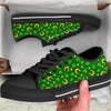 Saint Patrick's Day Irish Print Pattern Black Low Top Shoes-grizzshop