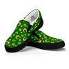 Saint Patrick's Day Irish Print Pattern Black Slip On Shoes-grizzshop