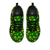 Saint Patrick's Day Irish Print Pattern Black Sneaker-grizzshop