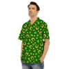 Saint Patrick's Day Irish Print Pattern Men's Hawaiian Shirt-grizzshop