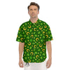 Saint Patrick's Day Irish Print Pattern Men's Short Sleeve Shirts-grizzshop