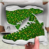 Saint Patrick's Day Irish Print Pattern White Basketball Shoes-grizzshop