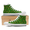 Saint Patrick's Day Irish Print Pattern White High Top Shoes-grizzshop