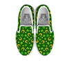 Saint Patrick's Day Irish Print Pattern White Slip On Shoes-grizzshop