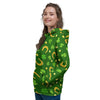 Saint Patrick's Day Irish Print Pattern Women's Hoodie-grizzshop