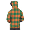 Saint Patrick's Day Irish Tartan Print Men's Hoodie-grizzshop