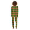 Saint Patrick's Day Irish Tartan Print Women's Pajamas-grizzshop