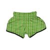 Saint Patrick's Day Shamrock Plaid Print Pattern Muay Thai Boxing Shorts-grizzshop