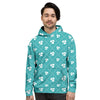 Saint Patrick's Day Shamrock Print Pattern Men's Hoodie-grizzshop