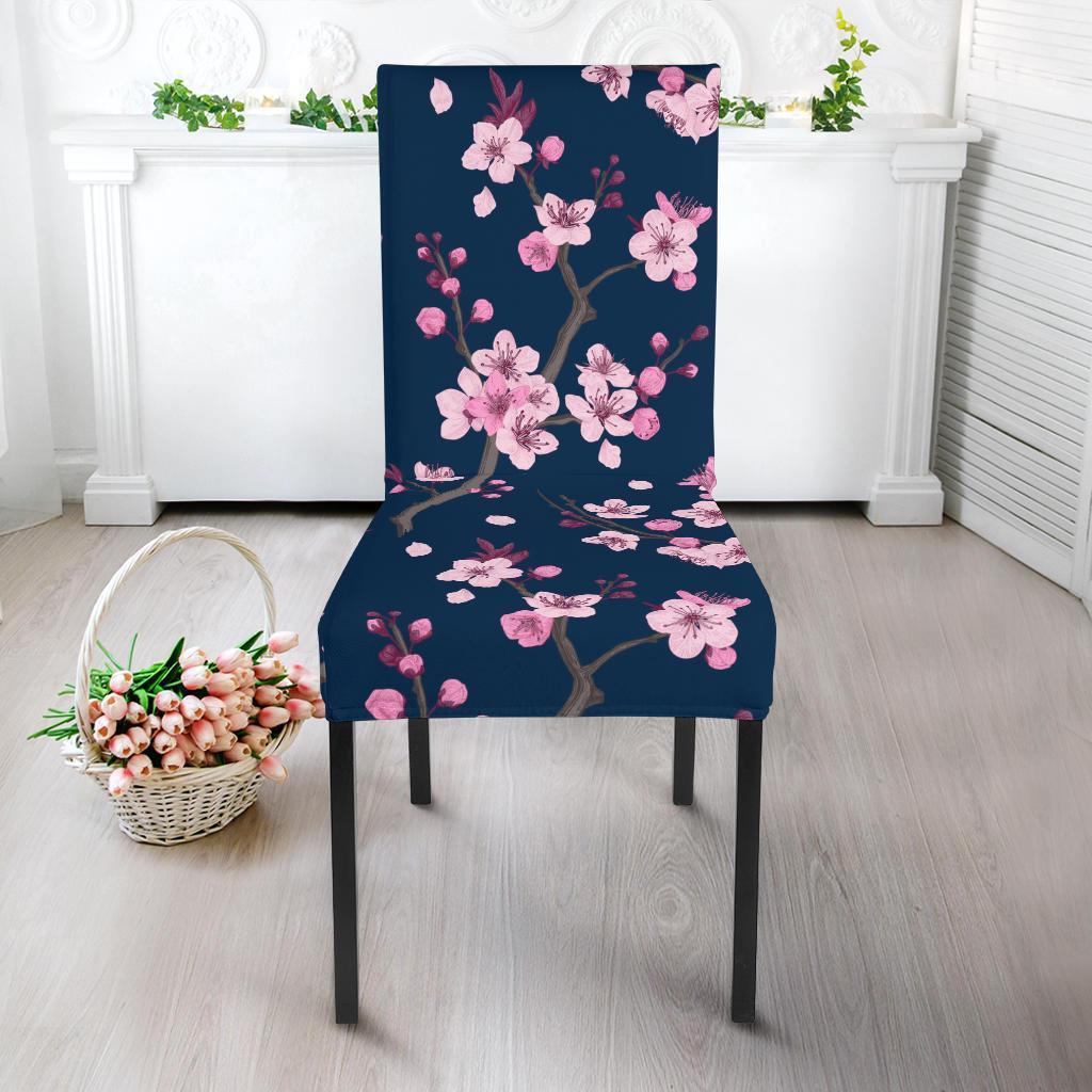 Sakura Cherry Blossom Chair Cover-grizzshop