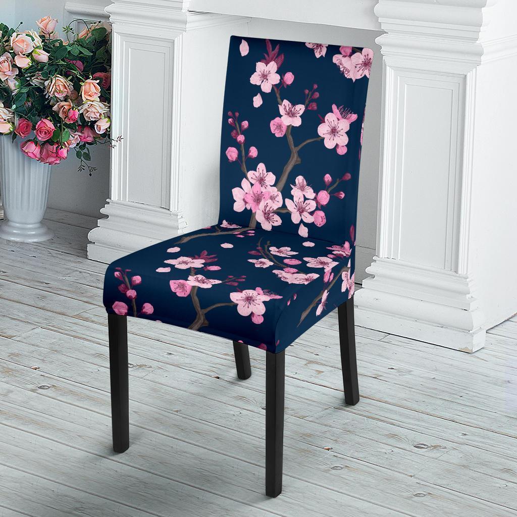 Sakura Cherry Blossom Chair Cover-grizzshop