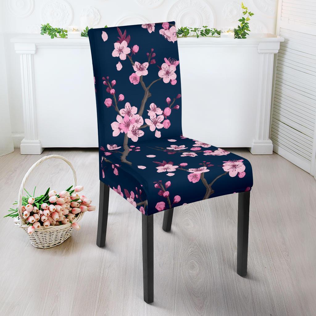 Sakura Cherry Blossom Chair Cover-grizzshop