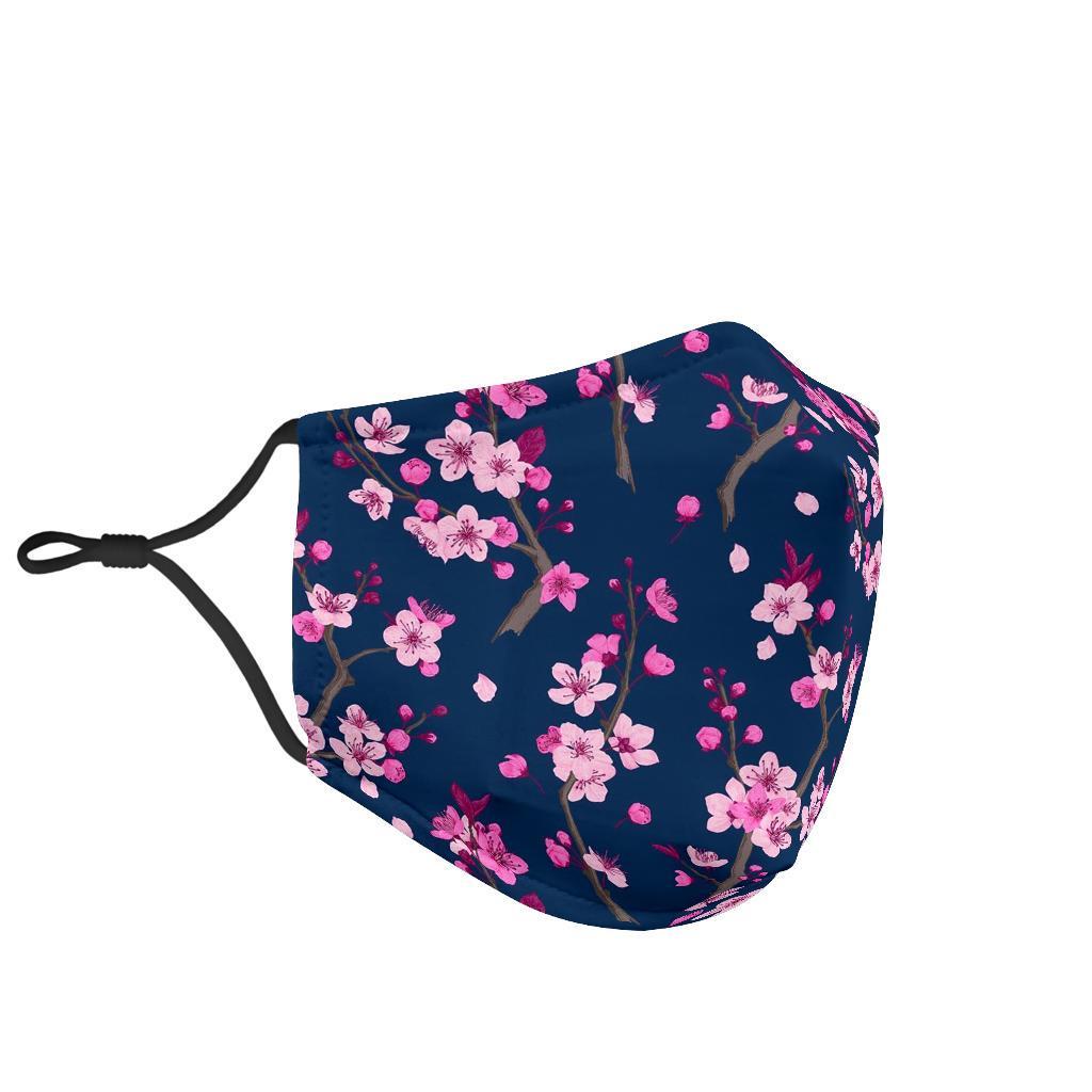 Sakura Cherry Blossom Face Mask-grizzshop