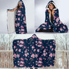 Sakura Cherry Blossom Hooded Blanket-grizzshop