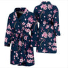 Sakura Cherry Blossom Men Long Robe-grizzshop