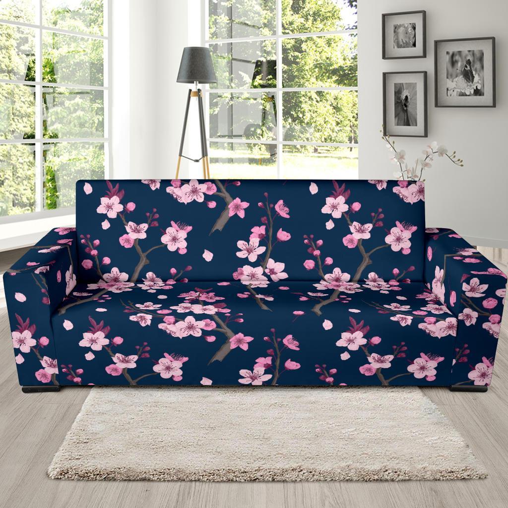 Sakura Cherry Blossom Sofa Covers-grizzshop