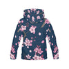 Sakura Cherry Blossom Women Pullover Hoodie -grizzshop