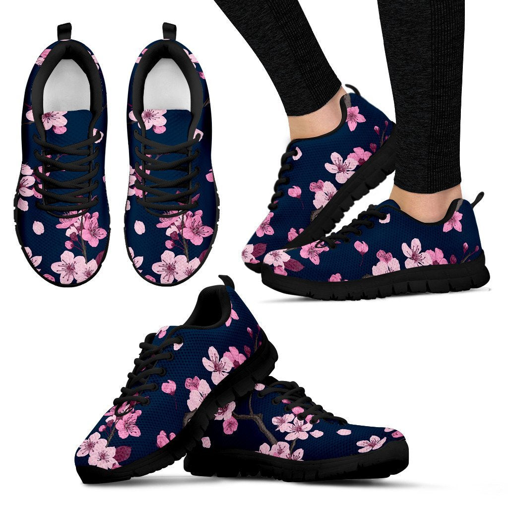 Sakura Cherry Blossom Women Shoes Sneakers-grizzshop