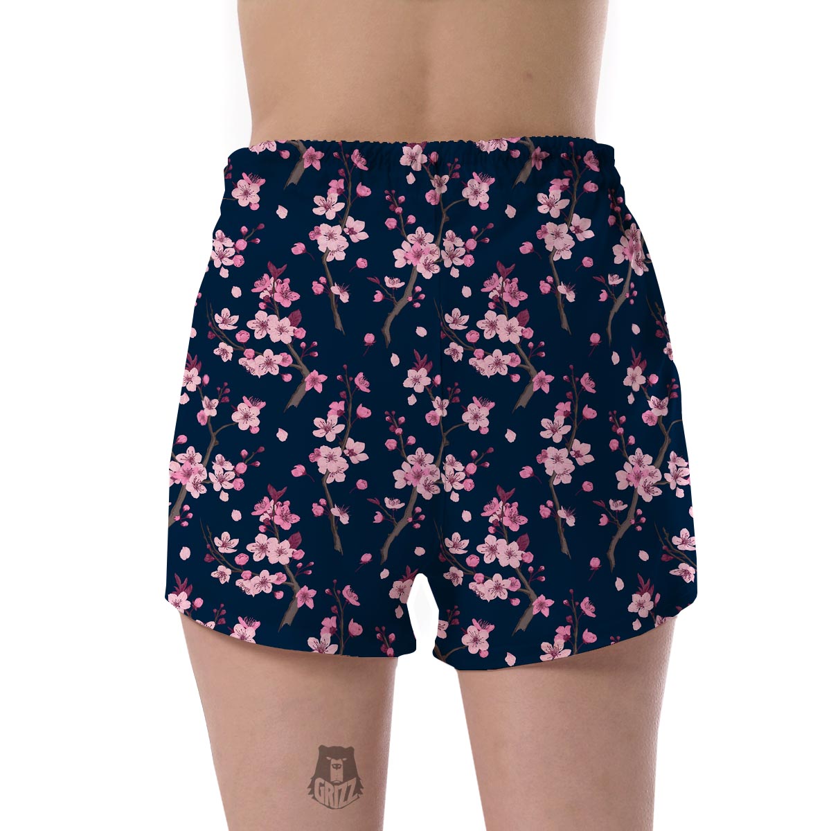 Sakura Cherry Blossom Women's Shorts-grizzshop