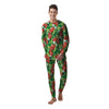 Salad Vegetable Print Pattern Men's Pajamas-grizzshop