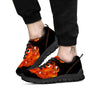 Salmon Roe Sushi Print Black Sneaker-grizzshop