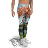 Samurai Fantasy Print Men's Leggings-grizzshop