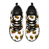 Sandwiches White Print Pattern Black Sneaker-grizzshop