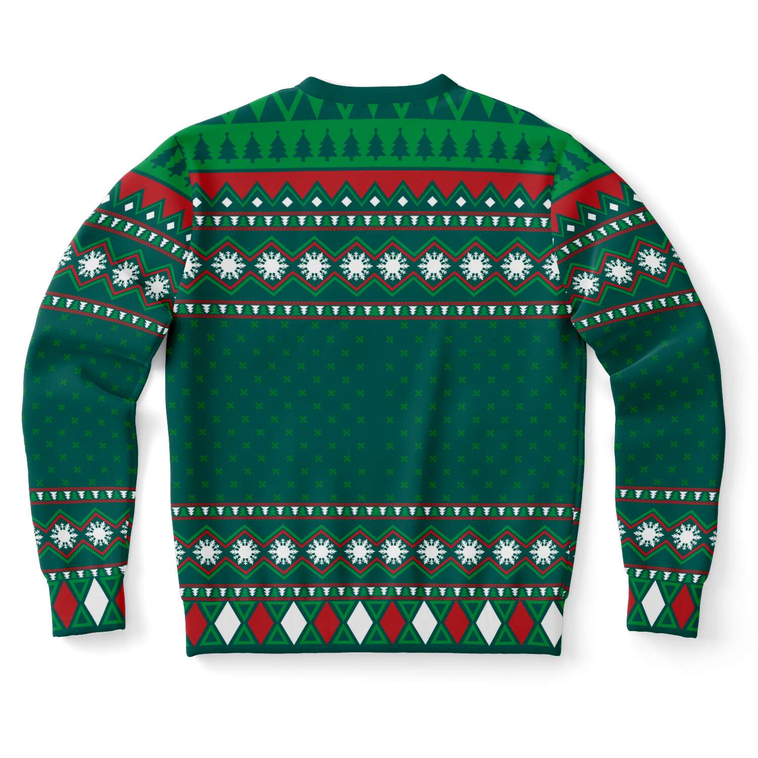 Santa Bowling Ugly Christmas Sweater-grizzshop