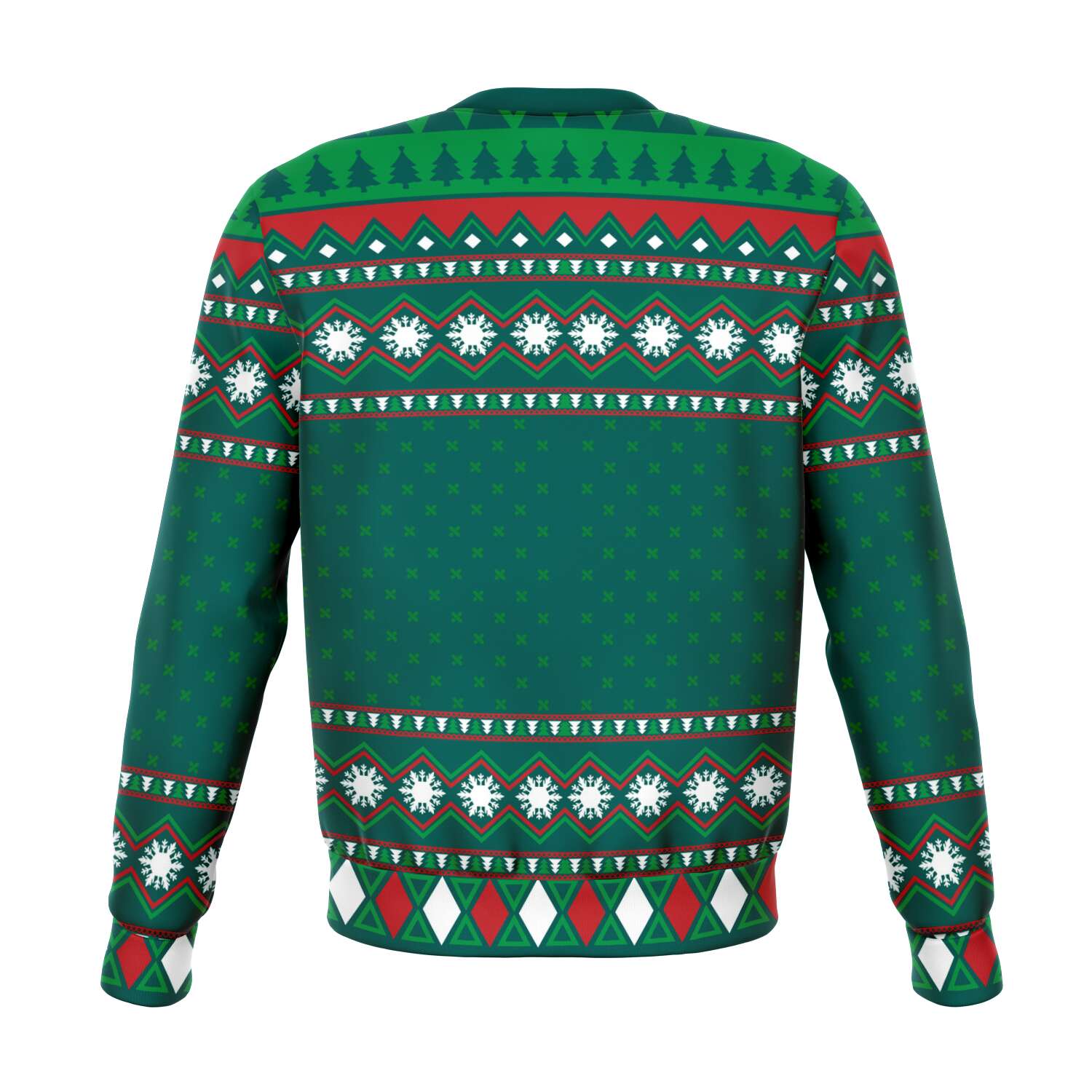 Santa Bowling Ugly Christmas Sweater-grizzshop