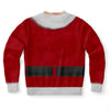 Santa Custome With Muscle Ugly Christmas Sweater-grizzshop
