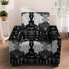 Satanic Demon Gothic Witch Armchair Cover-grizzshop