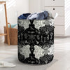 Satanic Demon Gothic Witch Laundry Basket-grizzshop